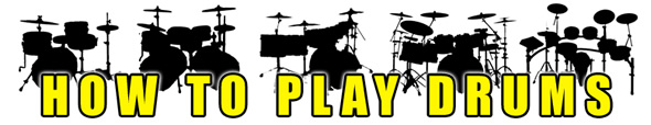 How To Play Drums Logo